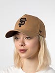 Бейсболка 47 BRAND арт. B-REPDT22WBP-CML San Francisco Giants MLB (бежевый)